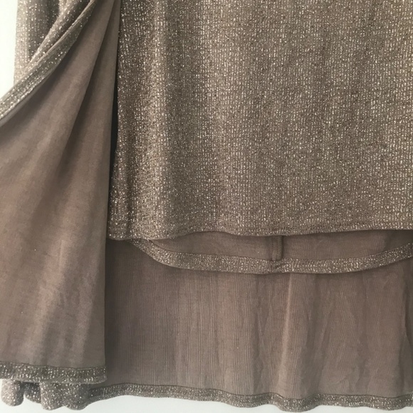 🍁5/30$!! Holiday Shimmer Glitter Formal Tank/Cardigan Set - Picture 4 of 8